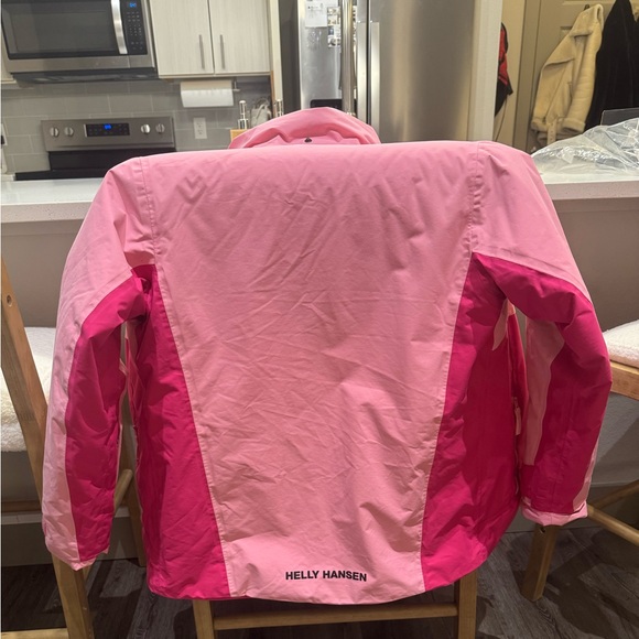 Helly Hansen Two Tone Pink Dragonfruit Ski Jacket - Picture 5 of 6